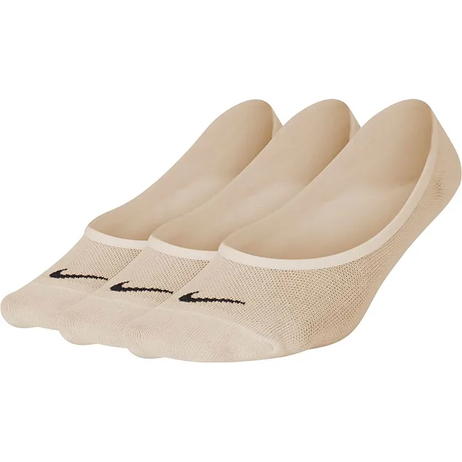 Шкарпетки Nike W NK ED LTWT FOOT 3PR бежевий Жін