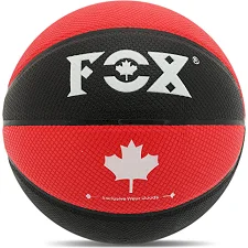 Баскетбольный мяч PU FOX BA-8710 №7 (Черный-красный)