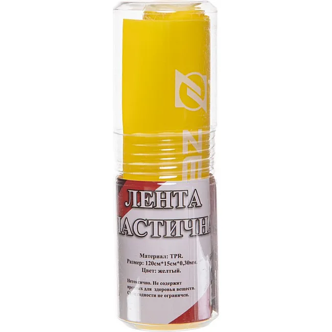 Эластичная лента для фитнеса
 ZELART
 FI-6306-1_2 (Желтый)