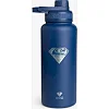 Бутылка для воды металлическая с двойной вакуумной изоляцией Bohtal Insulated Bottle 960 ml/32 oz Blue Superman