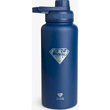 Бутылка для воды металлическая с двойной вакуумной изоляцией Bohtal Insulated Bottle 960 ml/32 oz Blue Superman