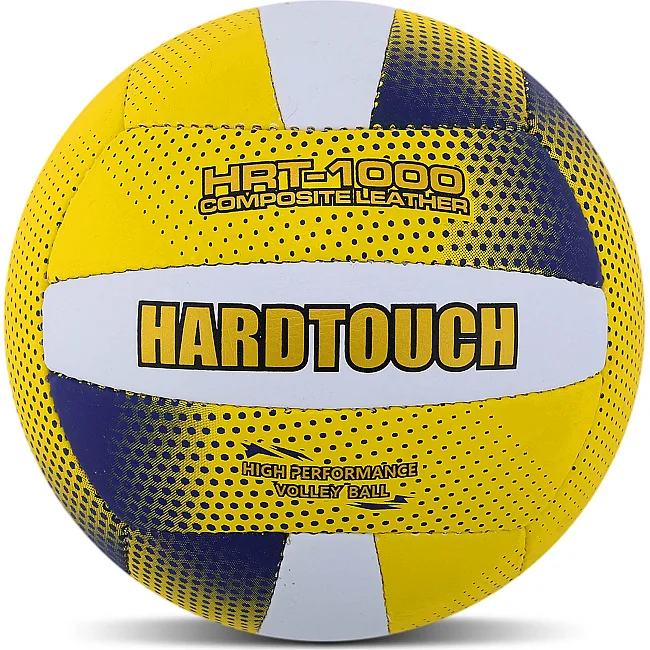 Волейбольный мяч Compite кожа HARD TOUCH VB-4049 №5 (Желтый-синий)