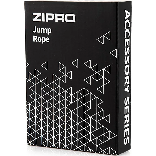 Скакалка Zipro спортивная 300см, черная