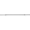Гриф прямий для тягової станції хромований Олімпійський Texas Deadlift Bar LiveUp LP8371 довжина 2,3м гриф ø50мм хром-чорний