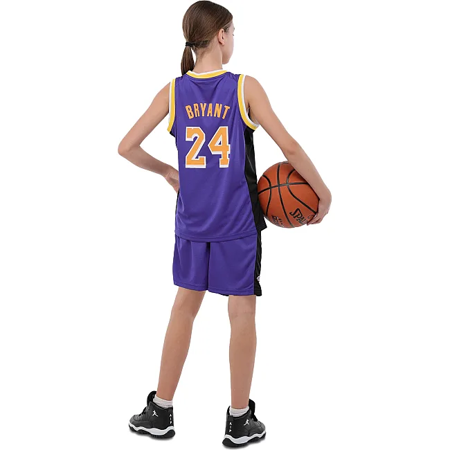 Дитяча баскетбольна форма
 NBA клуб L
 Angeles Lakers 24 BA-9831


-жовтий (Фіолетовий-жовтий)