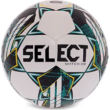 Футбольный мяч SELECT MATCH DB V23 MATCH-WG №5 (Белый-зеленый)