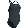 Купальник закрытый для женщин Arena TEAM SWIMSUIT SWIM PRO SOLID темно-серый