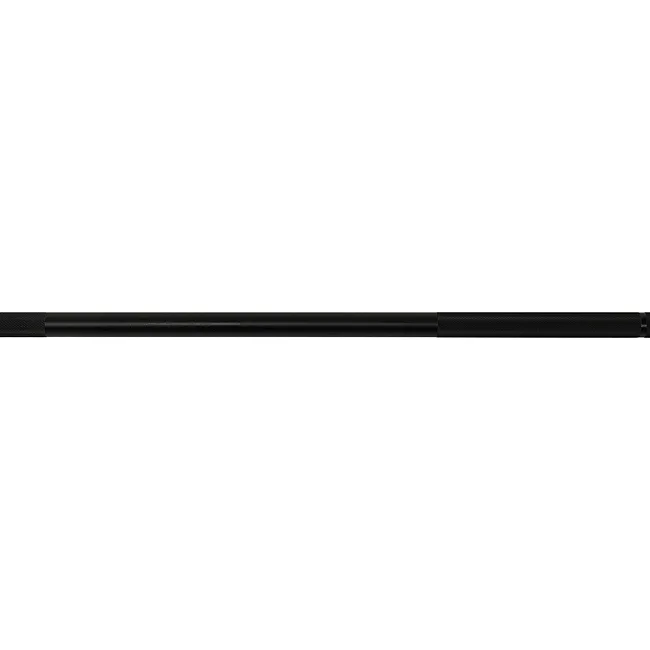 Гриф прямий для тягової станції хромований Олімпійський Texas Deadlift Bar LiveUp LP8371 довжина 2,3м гриф ø50мм хром-чорний