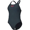 Купальник закрытый для женщин Arena TEAM SWIMSUIT SWIM PRO SOLID темно-серый