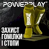 Защита голени и стопы PowerPlay 3054 Classic Shin Оливковая