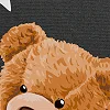 Экошопер BookOpt ВК4059 Teddy Bear (Challenge) черный