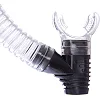 Набор для плавания маска с трубкой ZELART M138-SN50-4-PVC (Черный-синий-прозрачный)
