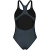 Купальник закрытый для женщин Arena TEAM SWIMSUIT SWIM PRO SOLID темно-серый