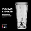 Шейкер спортивный электрический VOLTRX VortexBoost 600 мл. Tritan Black