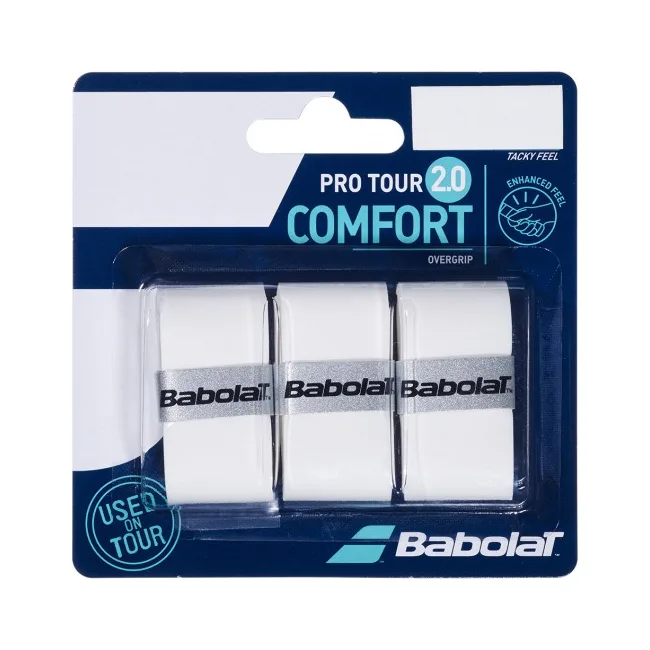 Обмотка для ракетки Babolat Pro Tour 2.0 X 3 white