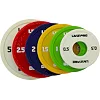 Диск для штанги полиуретановый
 LiveUp LP8028-5 ø50мм 5кг