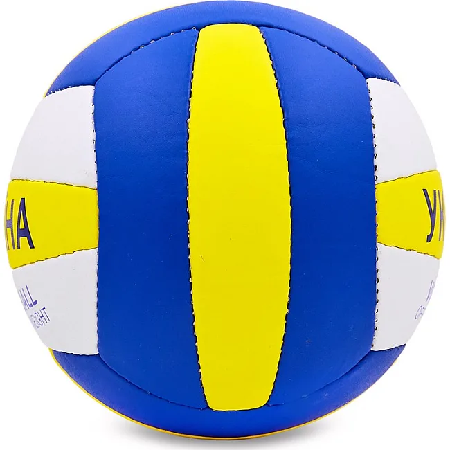 Волейбольный мяч
 UKRAINE BALLONSTAR VB-6722 №5 PU
-желтый