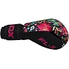 Боксерские перчатки RDX FL-3 FLORAL BLACK (капа в комплекте)