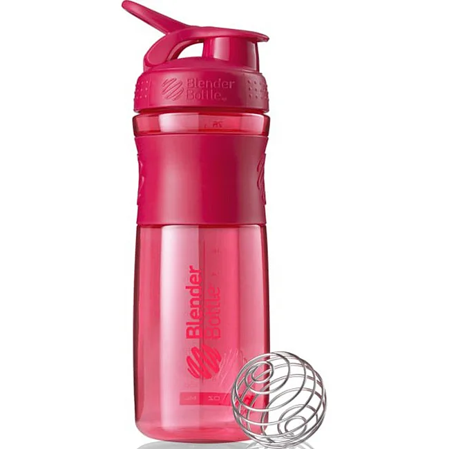 Спортивный шейкер-бутылка BLENDERBOTTLE SportMixer Flip 28oz/820ml Pink FL