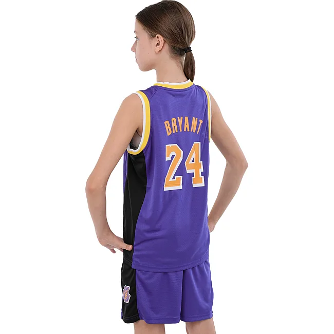 Дитяча баскетбольна форма
 NBA клуб L
 Angeles Lakers 24 BA-9831


-жовтий (Фіолетовий-жовтий)
