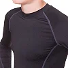 Костюм компрессионный детский лонгслив и штаны LIDONG LD-1001T-LD-1202 26-32 (Черный)