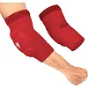 Налокотники спортивные RDX Hosiery Elbow Foam Red/White