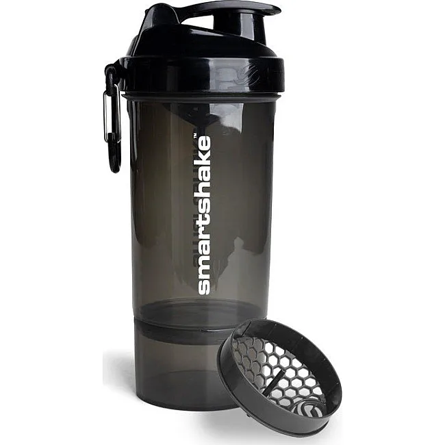 Спортивний шейкер SMARTSHAKE Original2GO One 800ml Black