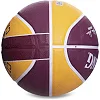 Баскетбольный мяч резиновый SPALDING NBA Team CLAVELAND CAVA 83504Z №7