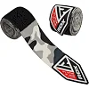 Бинты для бокса RDX Fibra Gray Camo (4,5м)