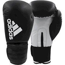 Рукавиці боксерські Adidas Hybrid 50 (чорно-білий, ADIH50)