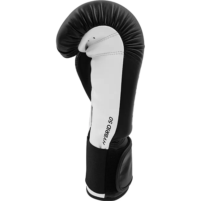 Рукавиці боксерські Adidas Hybrid 50 (чорно-білий, ADIH50)