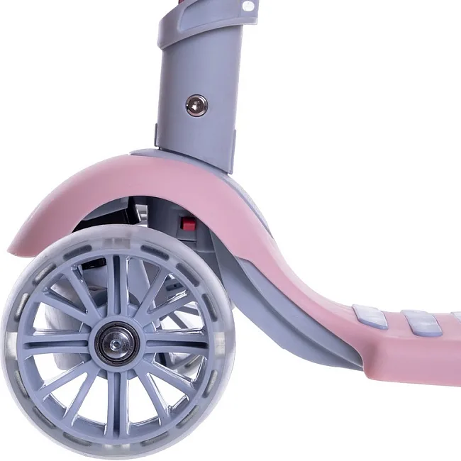 Детский самокат трехколесный Micro Mini Пони с сиденьем 3 в 1 SP-SPORT MG-12H-1