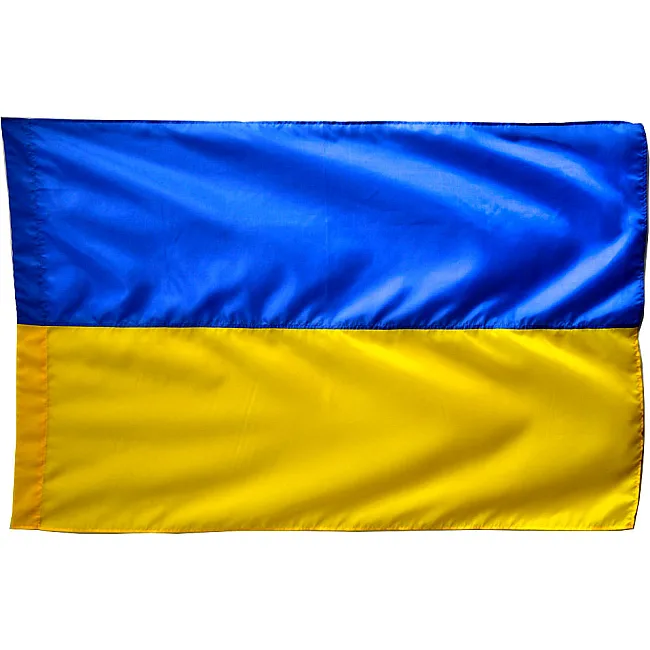 Флаг Украины нейлон 90x135 см BK3024