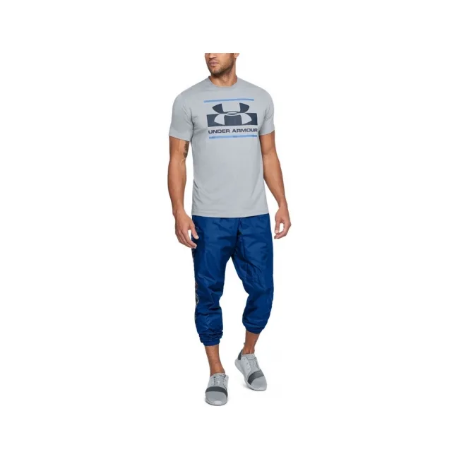 Футболка Under Armour Blocked Sportstyle Logo Gray