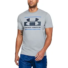 Футболка Under Armour Blocked Sportstyle Logo Gray