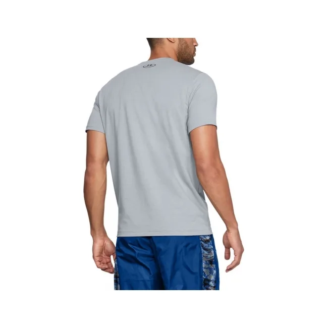 Футболка Under Armour Blocked Sportstyle Logo Gray