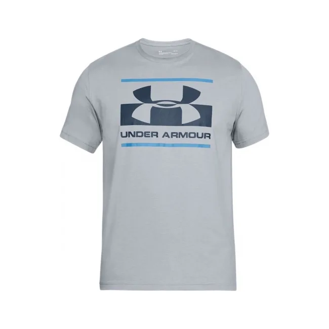 Футболка Under Armour Blocked Sportstyle Logo Gray