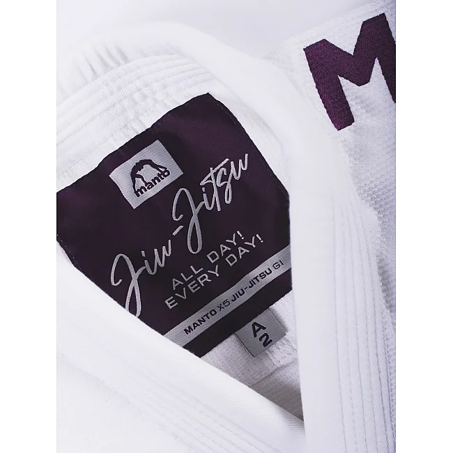 Кимоно MANTO X5 BJJ GI White
