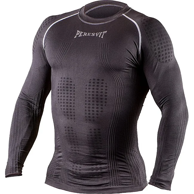 Компресійна футболка з довгим рукавом Peresvit 3D Performance Rush Compression T-Shirt Black