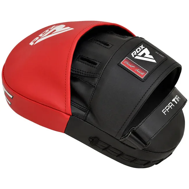 Лапы для бокса RDX T1 Curved Boxing Pads Red Black