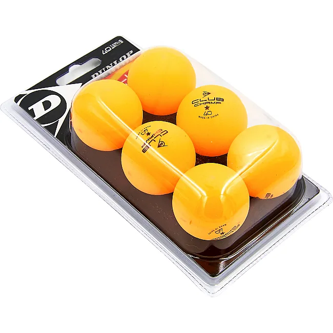 М'ячі для настільного тенісу DUNLOP CLUB CHAMP 1*40+ MT-679175 6шт