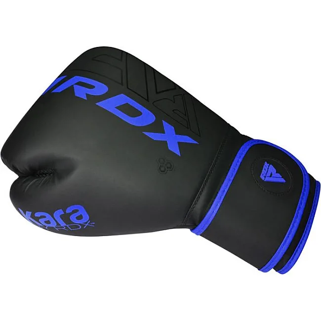 Перчатки детские для бокса RDX F6 Kara Blue