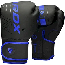 Перчатки детские для бокса RDX F6 Kara Blue