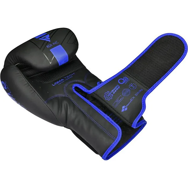 Перчатки детские для бокса RDX F6 Kara Blue