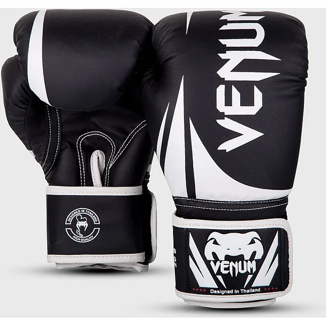 Перчатки детские для бокса VENUM Challenger 2.0 Black White