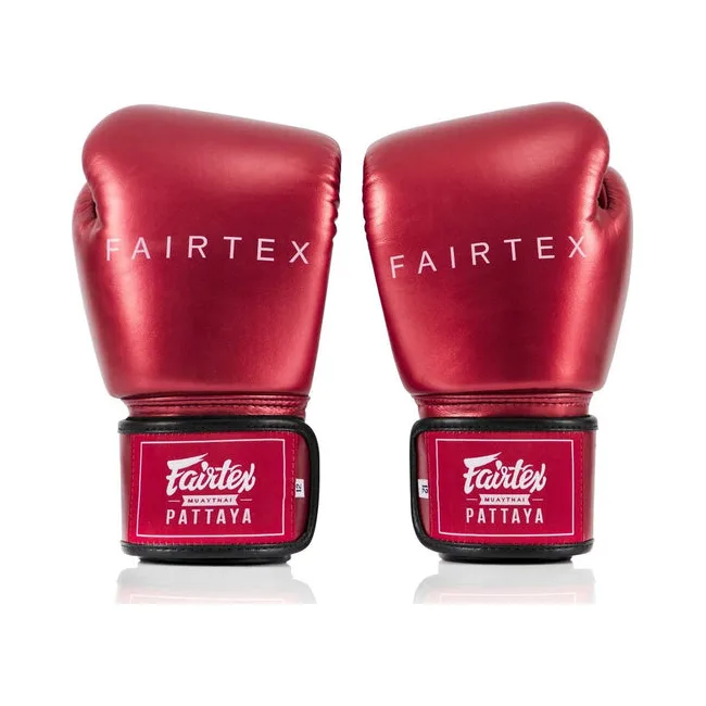 Рукавички для боксу FAIRTEX BGV22 Metallic Red