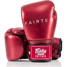 Перчатки для бокса FAIRTEX BGV22 Metallic Red
