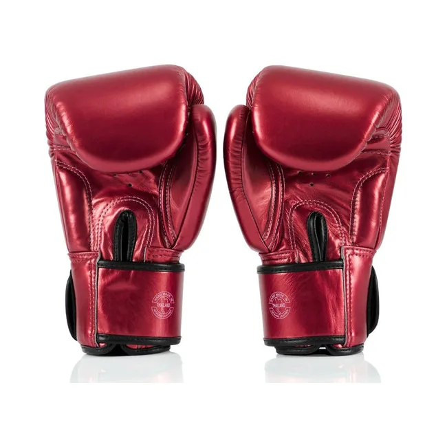 Рукавички для боксу FAIRTEX BGV22 Metallic Red