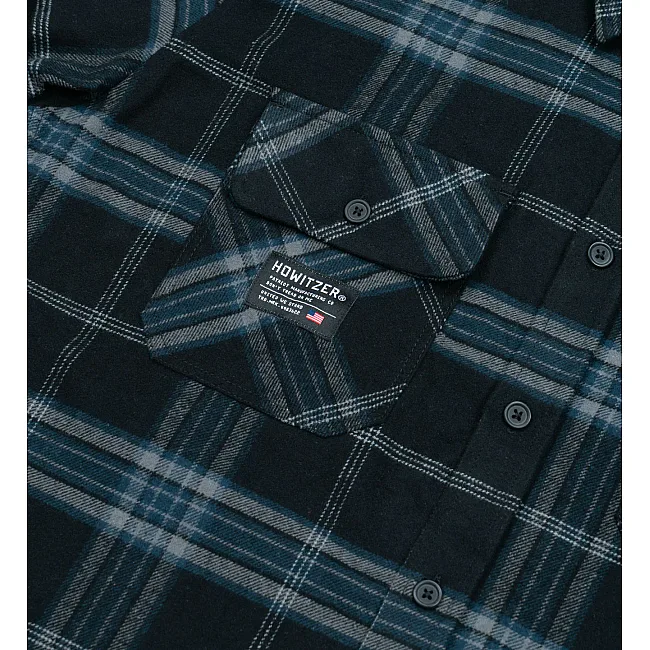 Рубашка HOWITZER Armaments Flannel Navy Black