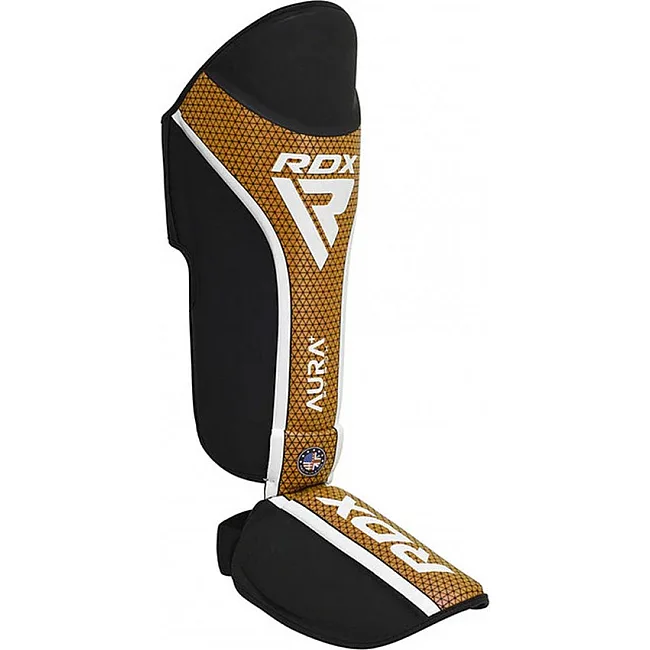 Щитки для захисту ніг RDX T17 Aura Gold